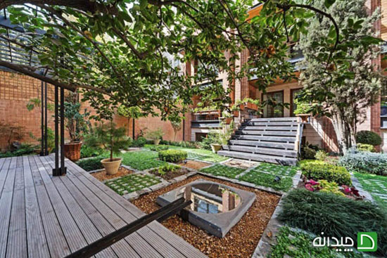 طراحی فضای سبز حیاط در ۱۰ ویلای ایرانی!