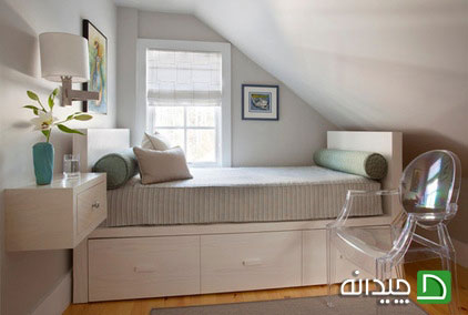 10 نکته مهم در طراحی اتاق خواب های کوچک