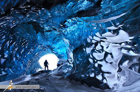 اخبار,اخبار گوناگون,تصاویر غارهای باورنکردنی,زیباترین غارهای ایسلند