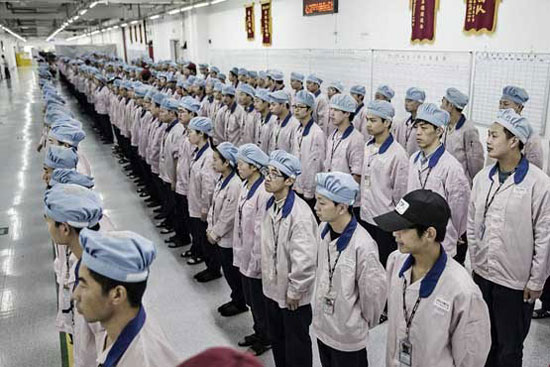 تصاویر/ سری‌ترین کارخانه اپل در چین