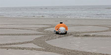 اخبار , اخبار گوناگون,تصاویر ربات ساحلی هنرمند,تصاویر ربات هنرمند