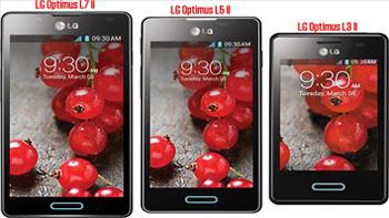 گوشی هوشمند ال‌جی آپتیموس L7 II,ویژگیهای گوشی ال‌جی آپتیموس L7 II,انواع گوشی ال‌جی