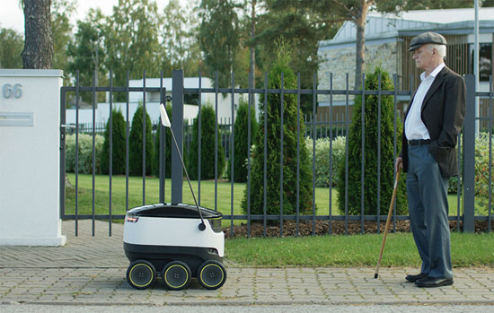 ربات شش‌چرخ، رقیبی برای پهپاد؛ انقلابی در روش‌ سنتی ارسال کالا