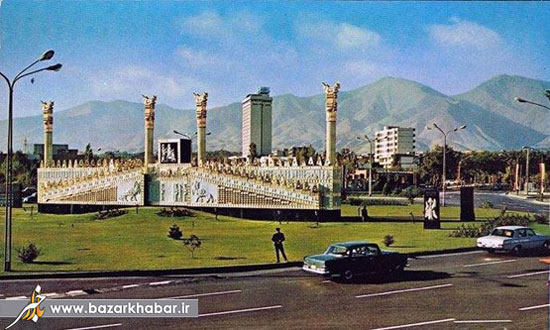 میدان ونک تهران، سال ۱۳۵۰