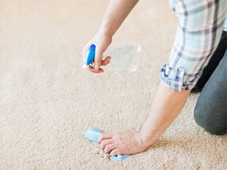 نحوه تمیز کردن محیط های آلوده خانه,شستن فرش