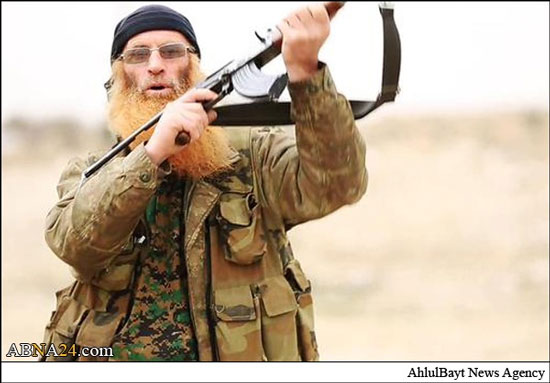 تروریست ریش قرمز داعش یک فرانسوی است + تصاویر