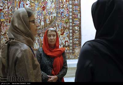 اخبار,اخبار اجتماعی ,بازید همسر رئیس جمهور اتریش از  موزه فرش تهران