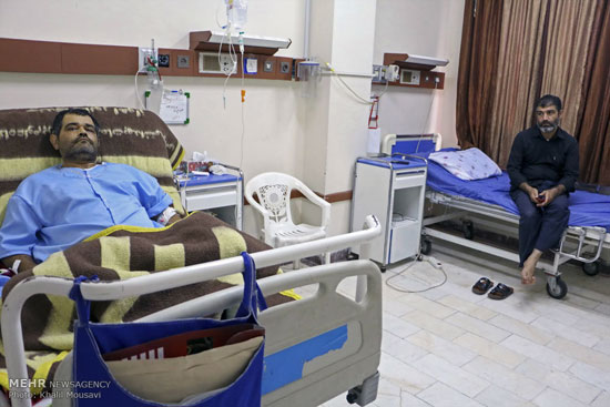 عکس: روانه شدن 10 هزار نفر به بیمارستان بر اثر بارش باران در اهواز