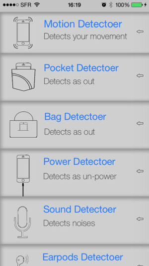 دانلود برنامه Anti Thief برای iOS