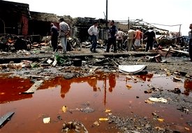 انفجار، مرگ و خوناب در خيابانهاي بغداد