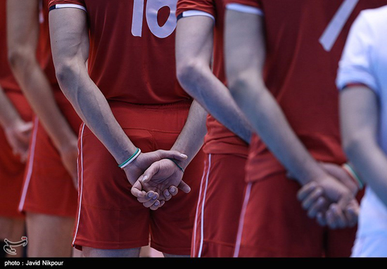 تصاویری از غیورمردان در بازی ایران و چین